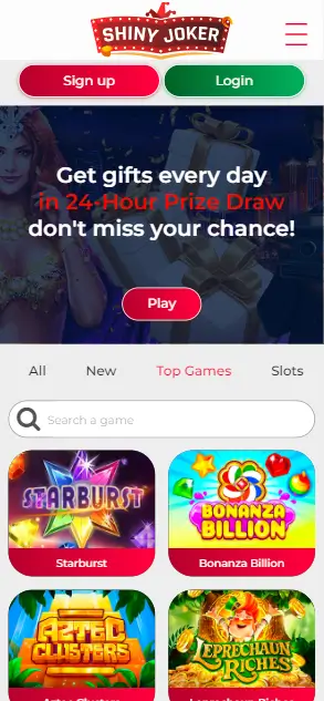 Shiny Joker Casino Home